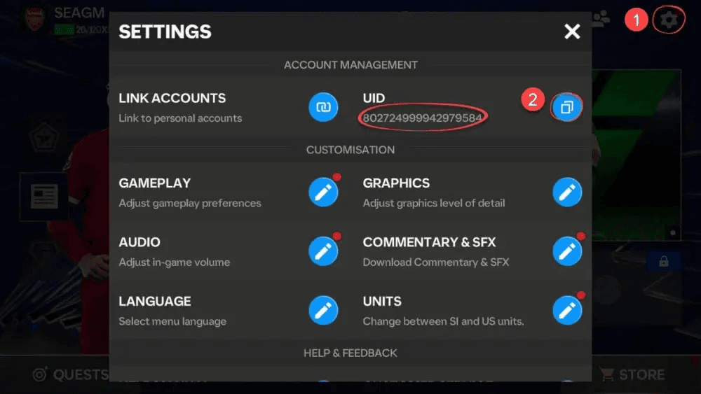 How to recharge EA Sports FC Mobile (ID)