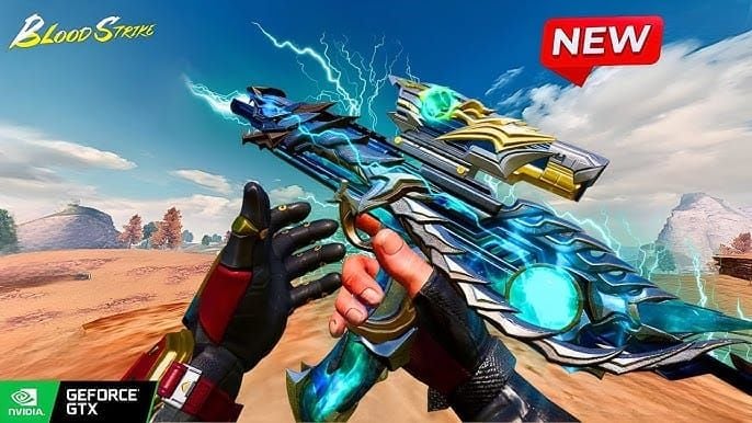 Mod Blood Strike MP7 JadeTempest untuk mobiliti dan kadar tembakan