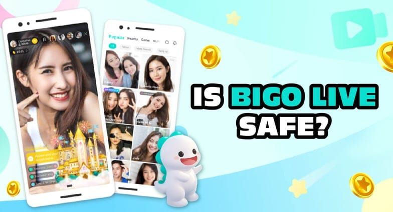 Security guide showing safety indicators for secure Bigo Live Diamond purchases