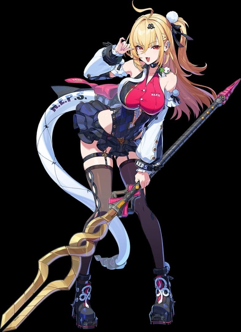 Artwork van het personage Cissia, S-Rank Electric Attack agent in Zenless Zone Zero