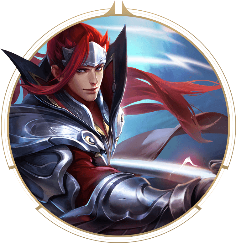 Honor of Kings Han Xin character performing ultimate ability with damage reduction effect