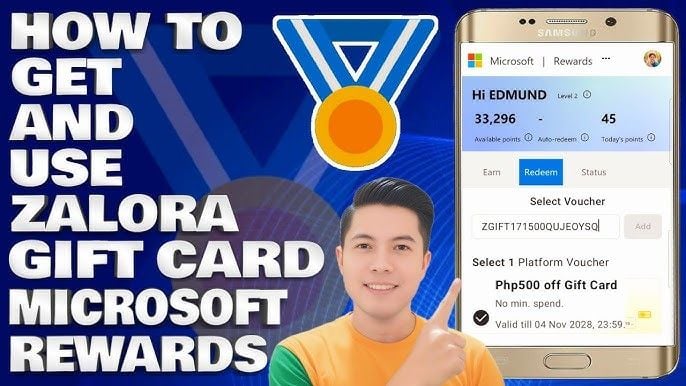 How to recharge Zalora Gift Card (MY)
