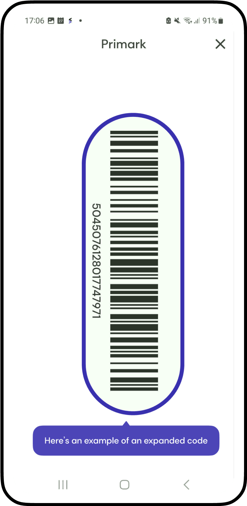How to recharge Primark e-Gift Card (UK)
