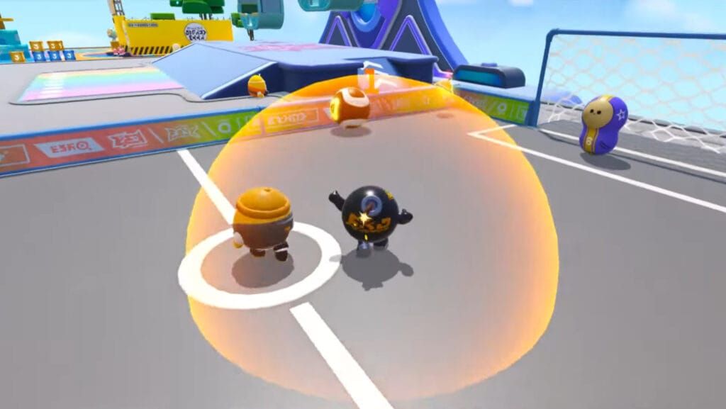 Снаряжение Eggy Bomb в Eggy Party для честных дуэлей