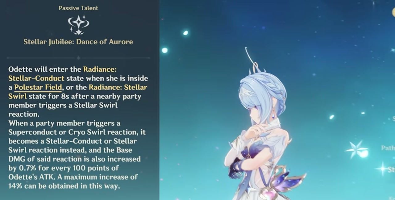 قدرة أوديت الكامنة Stellar Jubilee Dance of Aurore
