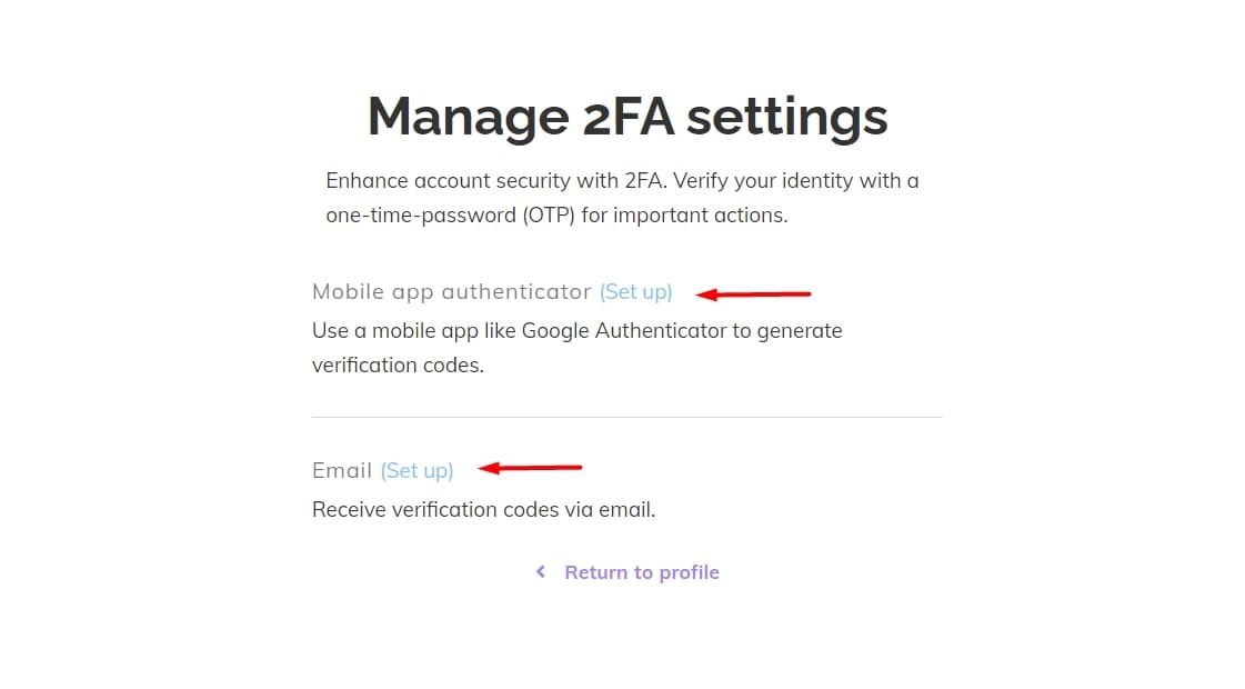 Likee 보안 설정에서 2단계 인증을 활성화하는 가이드