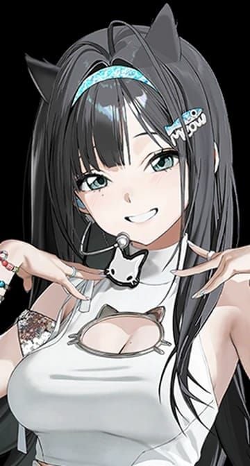 Goddess of Victory NIKKE SSR Mint idol costume artwork