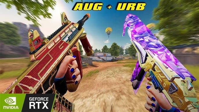 Panduan tahap evolusi skin Blood Strike AUG Riptide 1 sampai 5