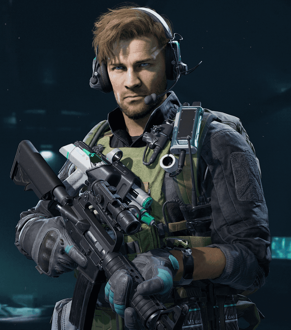 डेल्टा फ़ोर्स स्टिंगर सपोर्ट ऑपरेटर