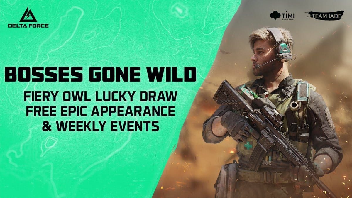 Delta Force Feuereule Ziehungs-Interface mit Fortschrittsbalken und Ziehungskosten