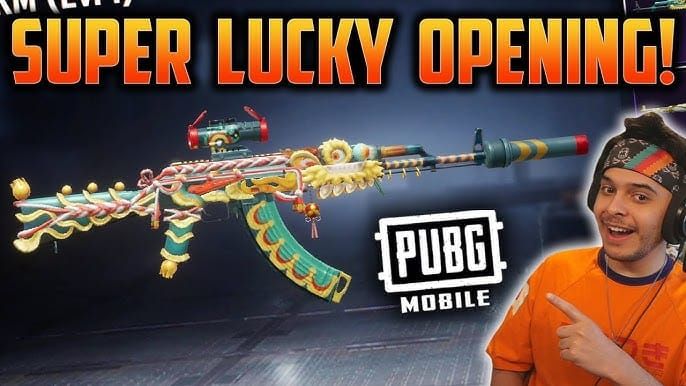 PUBG Mobile weapons with G-DRAGON collaboration themed skins
