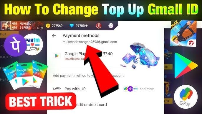 Step-by-step guide showing how to purchase Free Fire diamonds on mobile devices