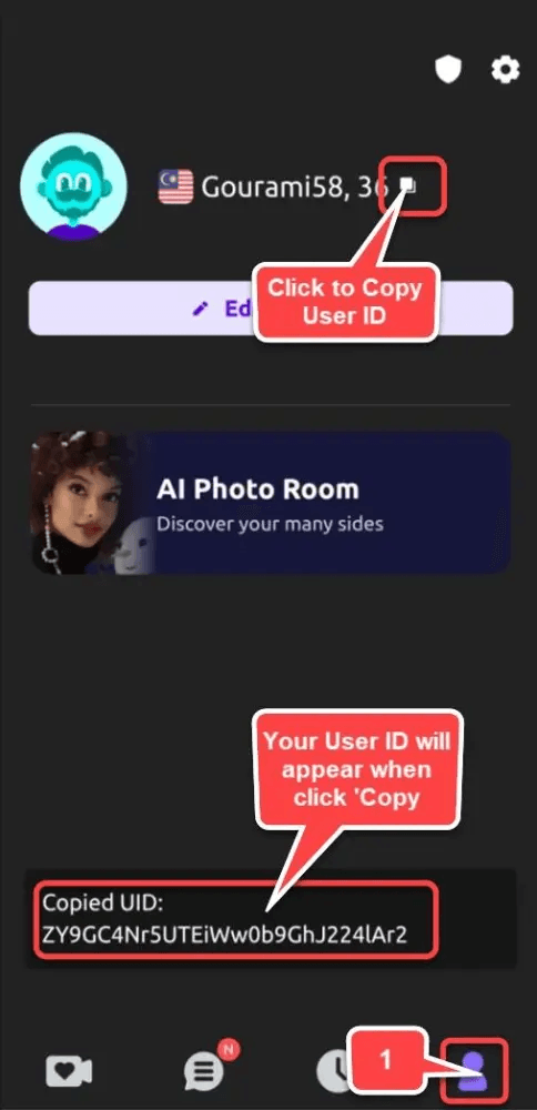 How to recharge Bermuda Video Chat