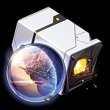 Zestaw reliktów Inert Salsotto wyposażony na Silver Wolf w Honkai: Star Rail