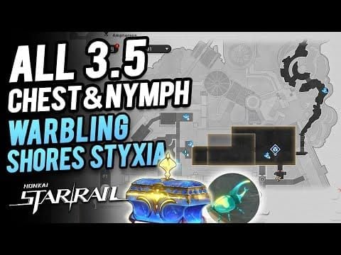 Warbling Shores Styxia new area in Honkai Star Rail showing Dragonbone City