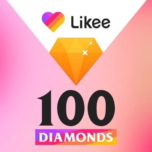 Interfaz de perfil de Likee que muestra el saldo de Diamantes con el gesto de actualización