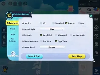 Eggy Party Zeer lage grafische instellingen en FPS-limiet