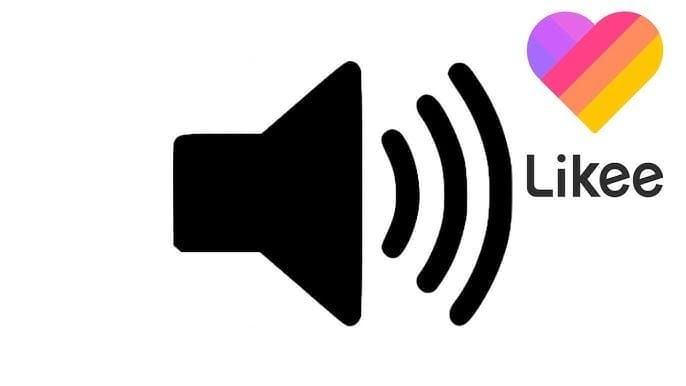 Interfejs wbudowanej biblioteki dźwięków Likee wyświetlający popularne i licencjonowane opcje audio dla twórców