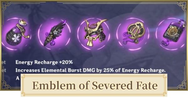 Build Durina w Genshin Impact z artefaktami Emblem of Severed Fate i broniami F2P