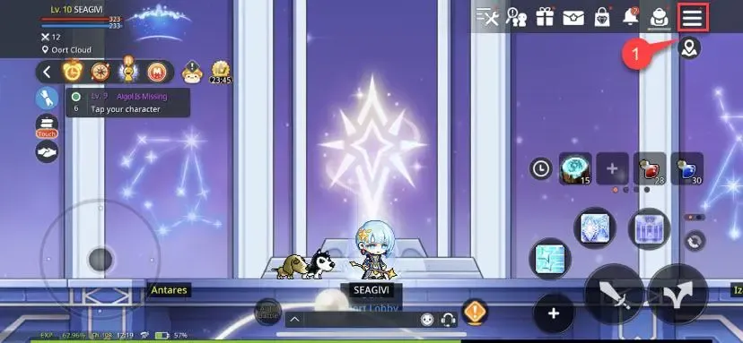 How to recharge MapleStory M Crystal