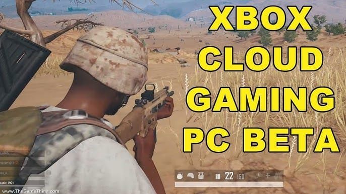 Xbox Cloud Gaming interface streaming PUBG Battlegrounds to mobile device
