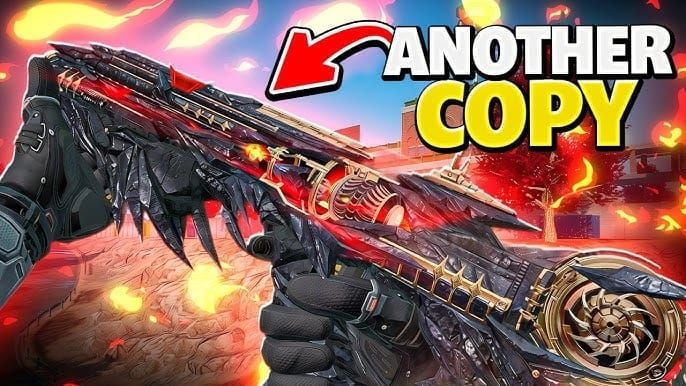 Demonstração da skin de arma FN2000 REQUIEM Valor no Blood Strike