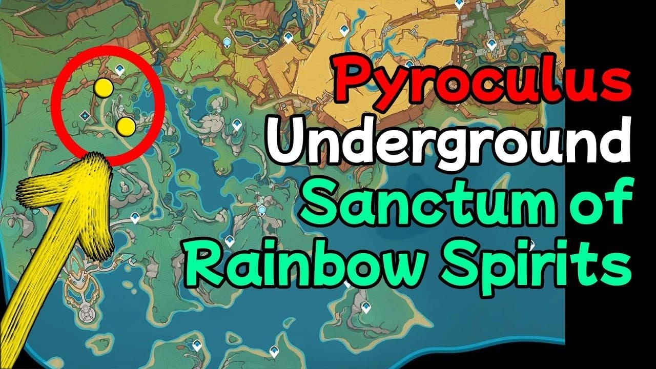 Domaine Sanctuaire des Esprits Arc-en-ciel dans Genshin Impact