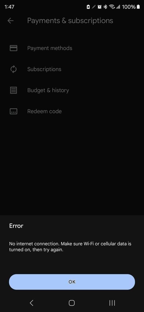 Blood Strike payment troubleshooting interface showing common error solutions