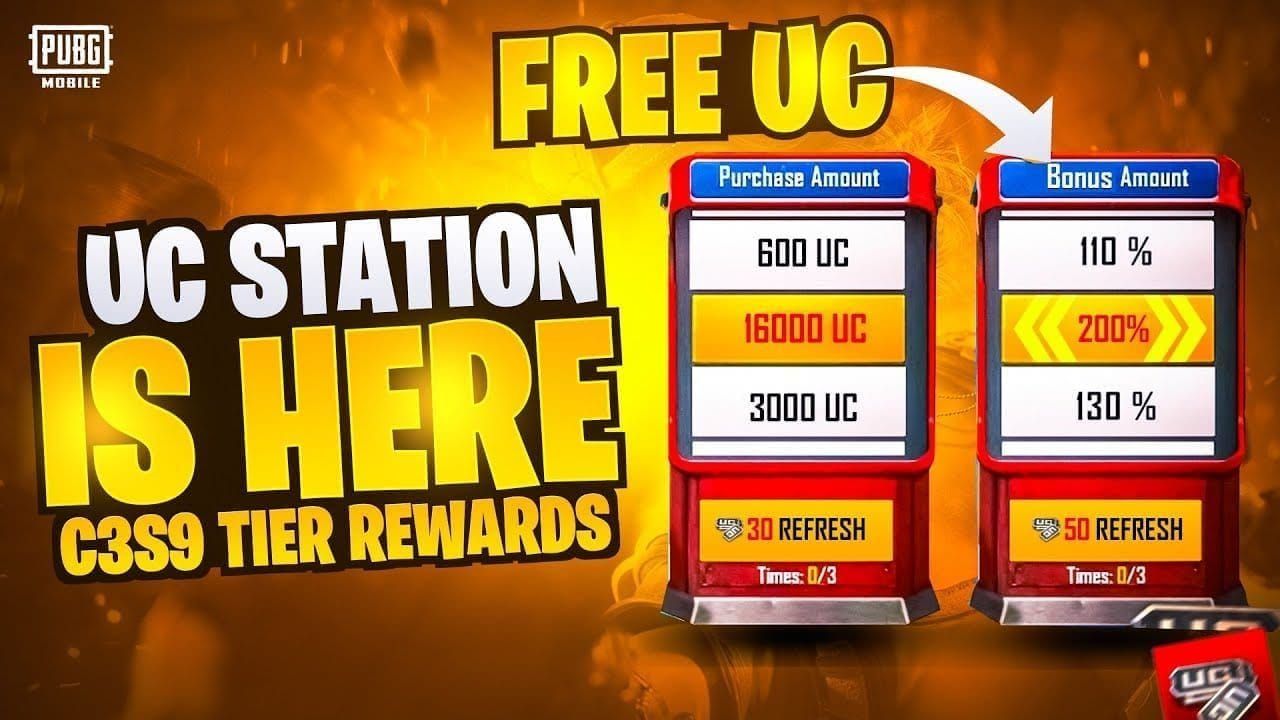 PUBG मोबाइल UC रिबेट इवेंट संचयी प्रोग्रेस का स्क्रीनशॉट