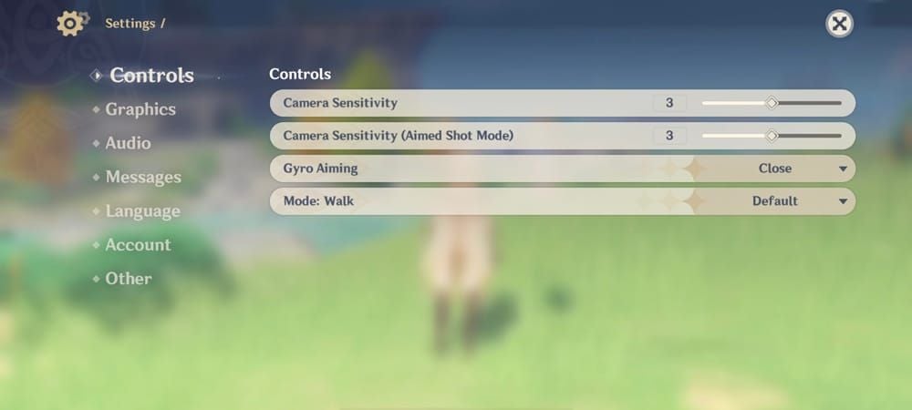 Интерфейс Личного кабинета Genshin Impact на PS4, показывающий статус привязки аккаунта