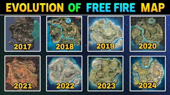 Free Fire OB52 Vergleichstabelle der Fluchkraft-Farm-Effizienz für alle Karten