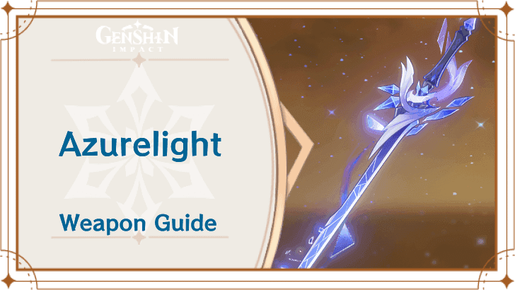 Arma Azurelight de Genshin Impact para Skirk