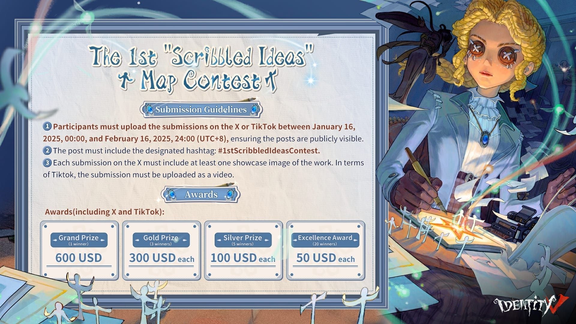 Identity V 落書きアイデアガイド