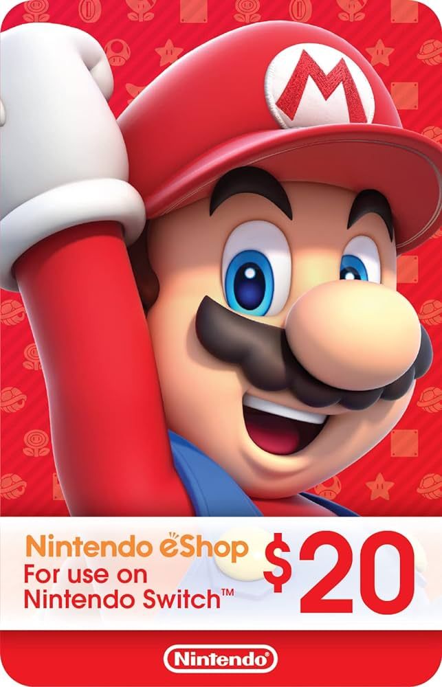 Cara isi ulang atau beli kartu hadiah Nintendo eShop AS