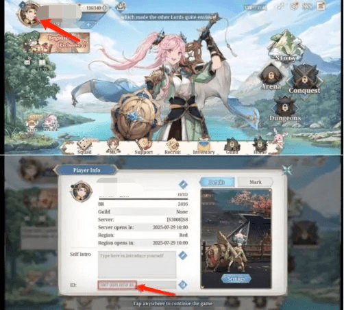 How to recharge Samkok Fantasy