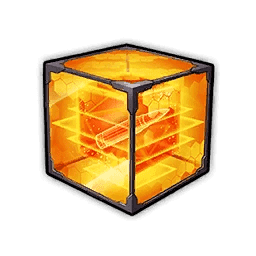 Пример кубов Кванта и Бастиона, экипированных на юните NIKKE с Зарядом