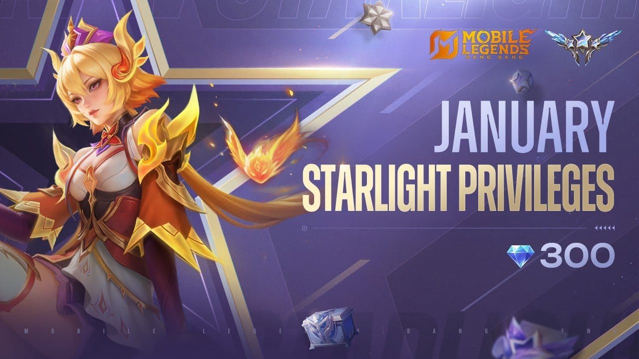 لقطة شاشة لواجهة علامة تبويب مزايا تذكرة StarLight في Mobile Legends Bang Bang