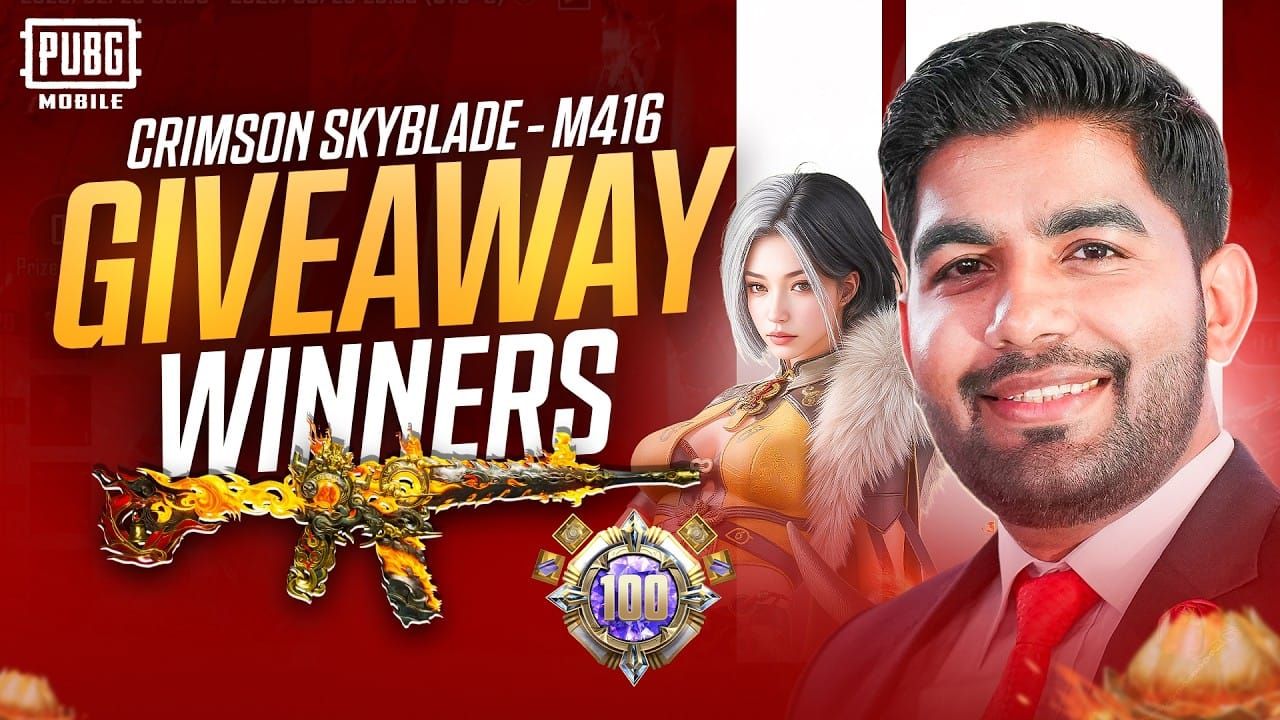 Nivelurile de progresie 1-8 ale skin-ului Crimson Skyblade M416 în PUBG Mobile UC cu animații și efecte