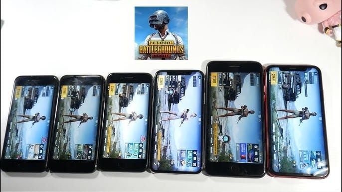 Comparison of PUBG Mobile performance between gaming phone and standard flagship device