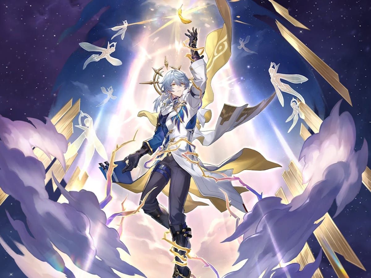 Captura de tela do kit de perícia e suprema do Sunday em Honkai Star Rail