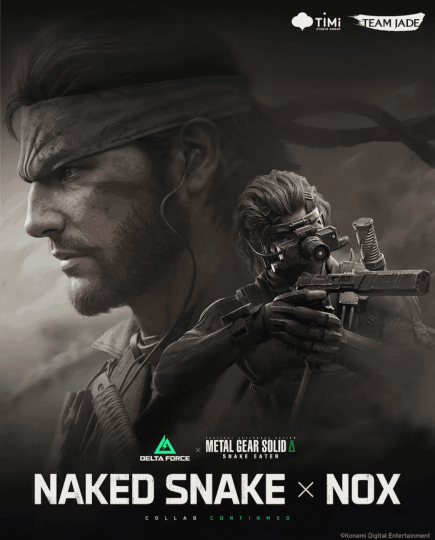 Operator Delta Force dengan skin MGS Naked Snake