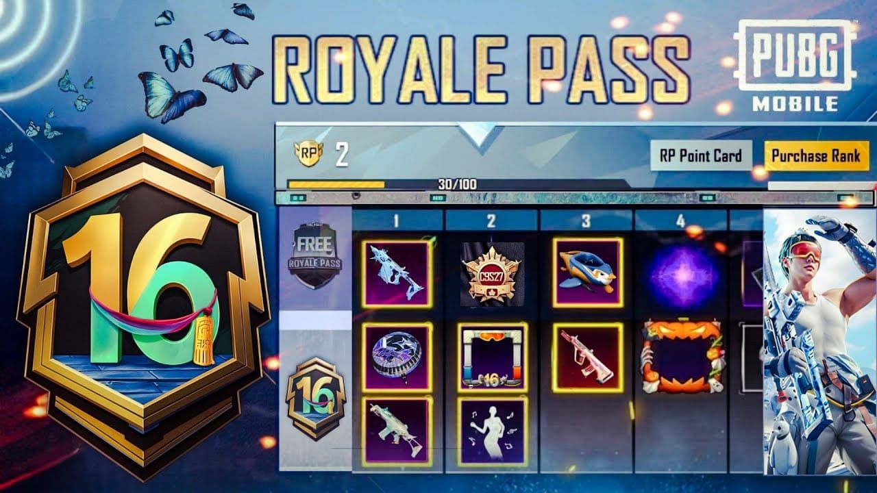 Perbandingan pakaian mitos PUBG Mobile A13 A14 A15 berbanding tema musim sejuk A16