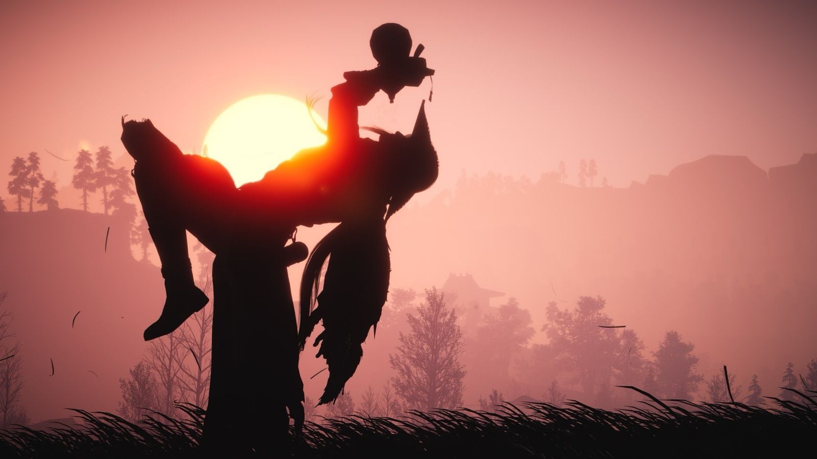 Where Winds Meet arme Drunken Fist gratuite, postura cu dovleacul la apus
