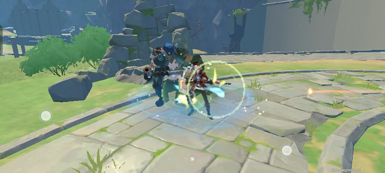 Lunar-Bloom damage calculation interface showing CRIT damage numbers
