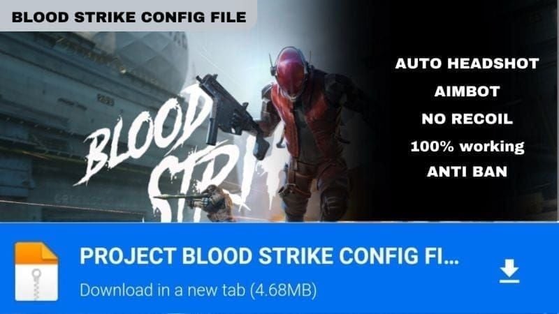 Ejemplo de edición del archivo de configuración de Blood Strike con MaxFPS establecido en 240