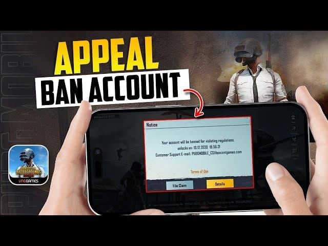 Step-by-step guide for submitting ban appeals in PUBG Mobile