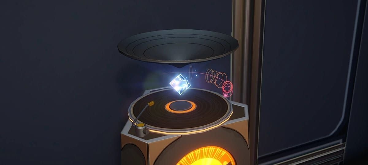 Captura de pantalla del Fonógrafo en el Vagón de Pasajeros del Expreso Astral, Honkai Star Rail 2.7