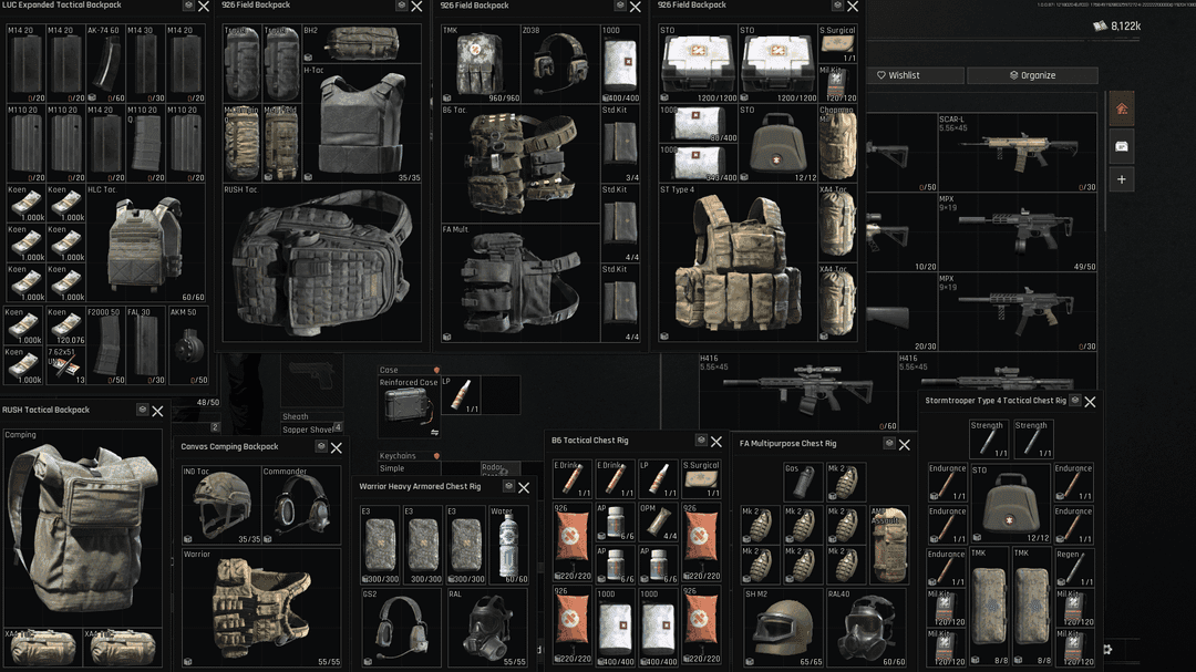 Руководство по оптимизированной организации схрона в Arena Breakout