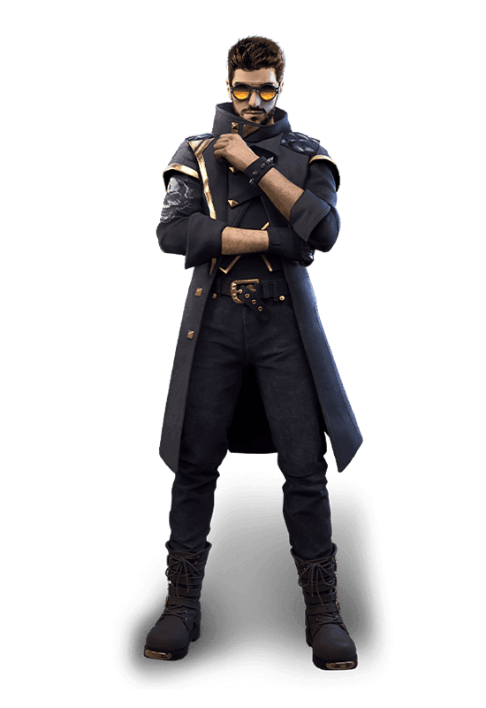 Портреты персонажей Free Fire Алок, К, Хроно