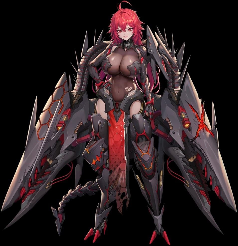 Nihilister SSR Charakter-Artwork aus Goddess of Victory: NIKKE Befreiung